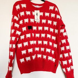 Rowing Blazers NWT The Original Princess Diana Sheep Sweater